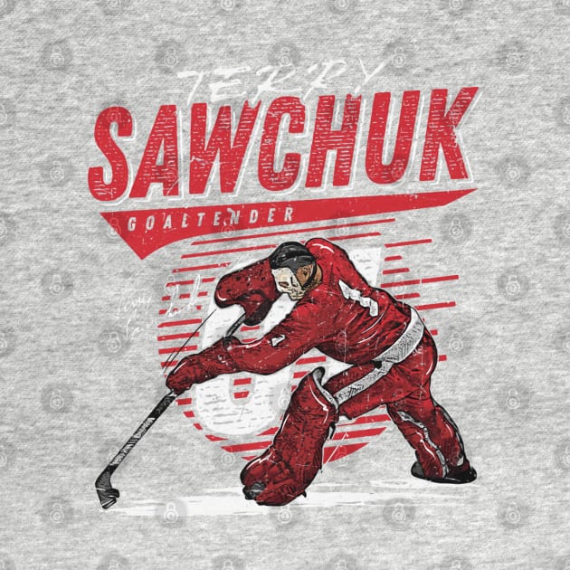 Terry Sawchuk Detroit Comet by lavonneroberson